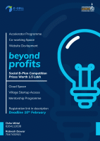 Beyond Profits 2021 Social Business Plan Competition Poster